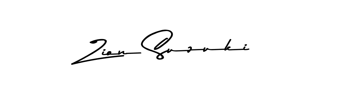 Asem Kandis PERSONAL USE is a professional signature style that is perfect for those who want to add a touch of class to their signature. It is also a great choice for those who want to make their signature more unique. Get Zion Suzuki name to fancy signature for free. Zion Suzuki signature style 9 images and pictures png