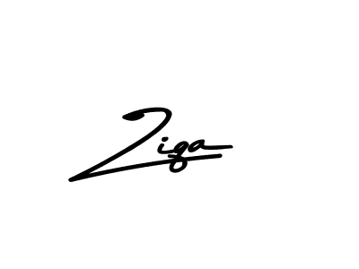 Make a beautiful signature design for name Ziqa. With this signature (Asem Kandis PERSONAL USE) style, you can create a handwritten signature for free. Ziqa signature style 9 images and pictures png