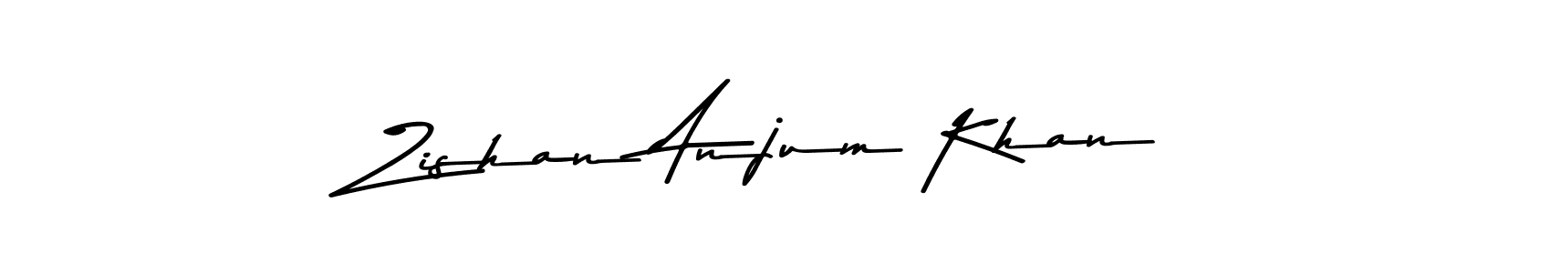 How to make Zishan Anjum Khan signature? Asem Kandis PERSONAL USE is a professional autograph style. Create handwritten signature for Zishan Anjum Khan name. Zishan Anjum Khan signature style 9 images and pictures png