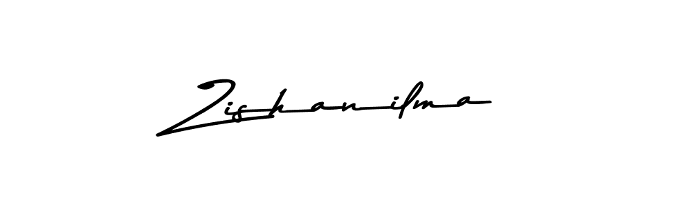 How to make Zishanilma signature? Asem Kandis PERSONAL USE is a professional autograph style. Create handwritten signature for Zishanilma name. Zishanilma signature style 9 images and pictures png
