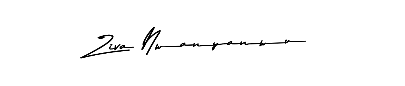 Similarly Asem Kandis PERSONAL USE is the best handwritten signature design. Signature creator online .You can use it as an online autograph creator for name Ziva Nwanyanwu. Ziva Nwanyanwu signature style 9 images and pictures png