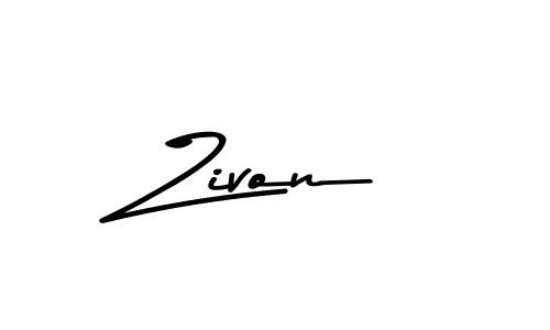 Asem Kandis PERSONAL USE is a professional signature style that is perfect for those who want to add a touch of class to their signature. It is also a great choice for those who want to make their signature more unique. Get Zivon name to fancy signature for free. Zivon signature style 9 images and pictures png