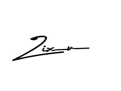 Create a beautiful signature design for name Zixu. With this signature (Asem Kandis PERSONAL USE) fonts, you can make a handwritten signature for free. Zixu signature style 9 images and pictures png