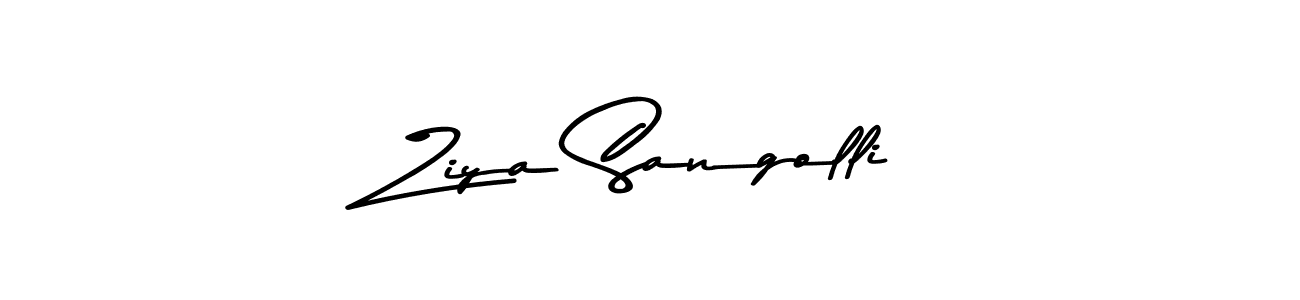 It looks lik you need a new signature style for name Ziya Sangolli. Design unique handwritten (Asem Kandis PERSONAL USE) signature with our free signature maker in just a few clicks. Ziya Sangolli signature style 9 images and pictures png