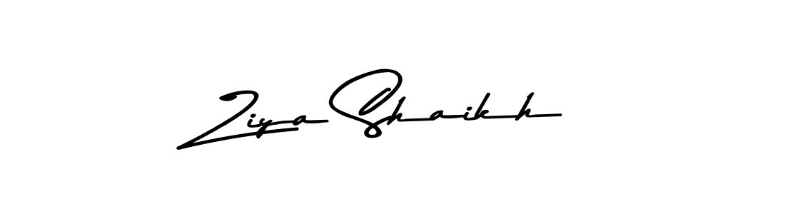 Ziya Shaikh stylish signature style. Best Handwritten Sign (Asem Kandis PERSONAL USE) for my name. Handwritten Signature Collection Ideas for my name Ziya Shaikh. Ziya Shaikh signature style 9 images and pictures png