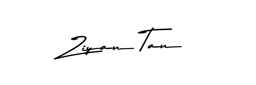 Make a beautiful signature design for name Ziyan Tan. With this signature (Asem Kandis PERSONAL USE) style, you can create a handwritten signature for free. Ziyan Tan signature style 9 images and pictures png