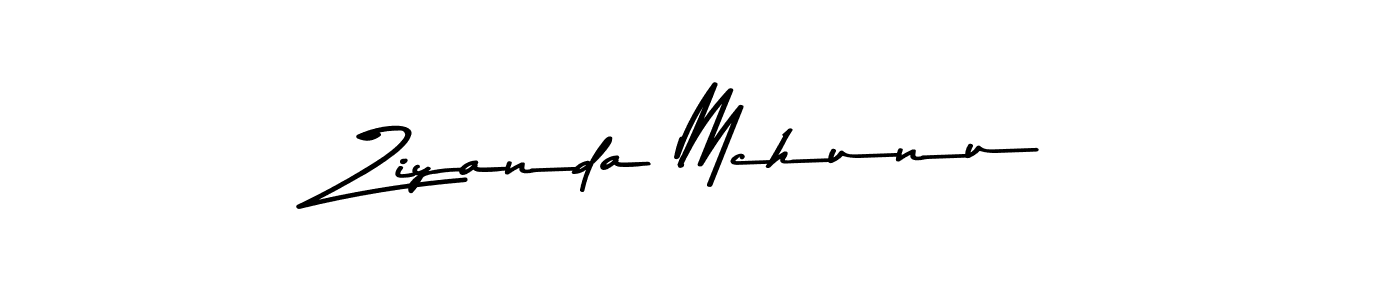 Design your own signature with our free online signature maker. With this signature software, you can create a handwritten (Asem Kandis PERSONAL USE) signature for name Ziyanda Mchunu. Ziyanda Mchunu signature style 9 images and pictures png