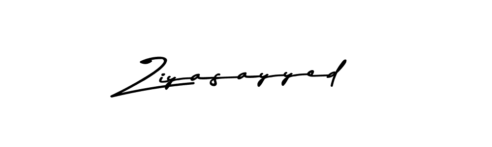 Similarly Asem Kandis PERSONAL USE is the best handwritten signature design. Signature creator online .You can use it as an online autograph creator for name Ziyasayyed. Ziyasayyed signature style 9 images and pictures png