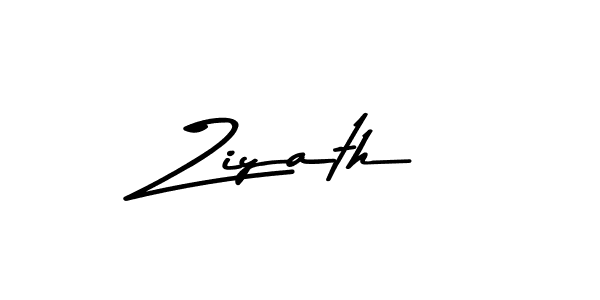 Also we have Ziyath name is the best signature style. Create professional handwritten signature collection using Asem Kandis PERSONAL USE autograph style. Ziyath signature style 9 images and pictures png