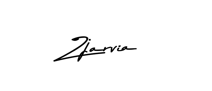 Design your own signature with our free online signature maker. With this signature software, you can create a handwritten (Asem Kandis PERSONAL USE) signature for name Zjarvia. Zjarvia signature style 9 images and pictures png