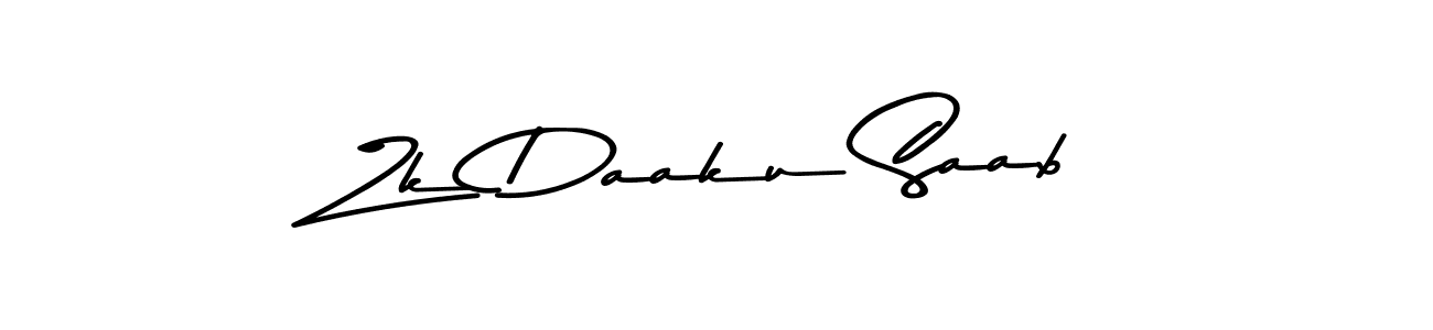 You should practise on your own different ways (Asem Kandis PERSONAL USE) to write your name (Zk Daaku Saab) in signature. don't let someone else do it for you. Zk Daaku Saab signature style 9 images and pictures png