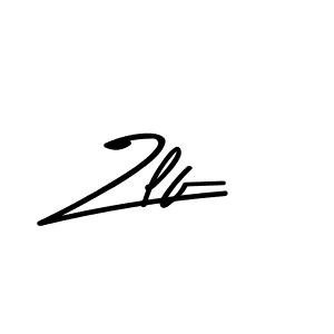 Use a signature maker to create a handwritten signature online. With this signature software, you can design (Asem Kandis PERSONAL USE) your own signature for name Zlf. Zlf signature style 9 images and pictures png