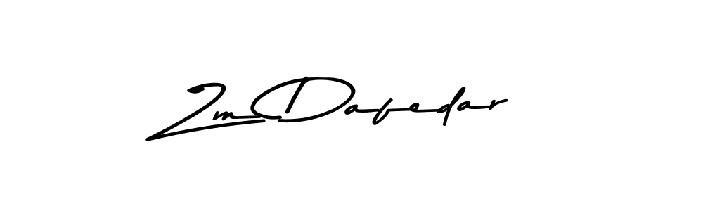 Asem Kandis PERSONAL USE is a professional signature style that is perfect for those who want to add a touch of class to their signature. It is also a great choice for those who want to make their signature more unique. Get Zm Dafedar name to fancy signature for free. Zm Dafedar signature style 9 images and pictures png