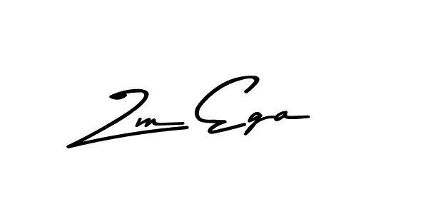 Zm Ega stylish signature style. Best Handwritten Sign (Asem Kandis PERSONAL USE) for my name. Handwritten Signature Collection Ideas for my name Zm Ega. Zm Ega signature style 9 images and pictures png
