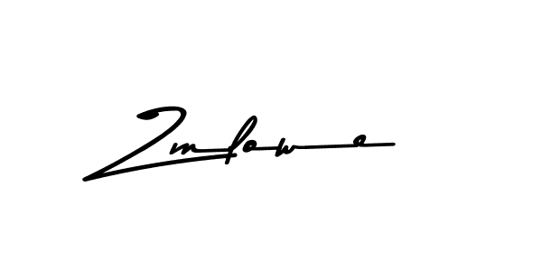 This is the best signature style for the Zmlowe name. Also you like these signature font (Asem Kandis PERSONAL USE). Mix name signature. Zmlowe signature style 9 images and pictures png