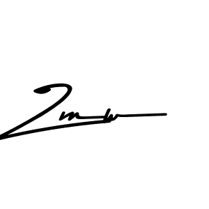 You should practise on your own different ways (Asem Kandis PERSONAL USE) to write your name (Zmw) in signature. don't let someone else do it for you. Zmw signature style 9 images and pictures png