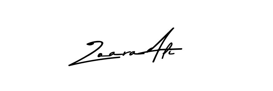 Also You can easily find your signature by using the search form. We will create Zoara Ali name handwritten signature images for you free of cost using Asem Kandis PERSONAL USE sign style. Zoara Ali signature style 9 images and pictures png