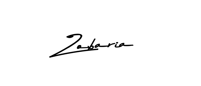 Also we have Zobaria name is the best signature style. Create professional handwritten signature collection using Asem Kandis PERSONAL USE autograph style. Zobaria signature style 9 images and pictures png