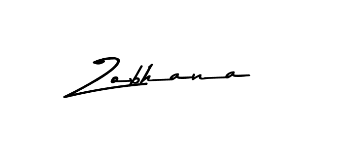 Make a beautiful signature design for name Zobhana. Use this online signature maker to create a handwritten signature for free. Zobhana signature style 9 images and pictures png