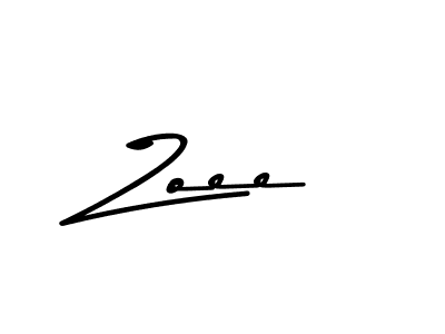 Use a signature maker to create a handwritten signature online. With this signature software, you can design (Asem Kandis PERSONAL USE) your own signature for name Zoee. Zoee signature style 9 images and pictures png