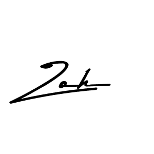 Also we have Zoh name is the best signature style. Create professional handwritten signature collection using Asem Kandis PERSONAL USE autograph style. Zoh signature style 9 images and pictures png