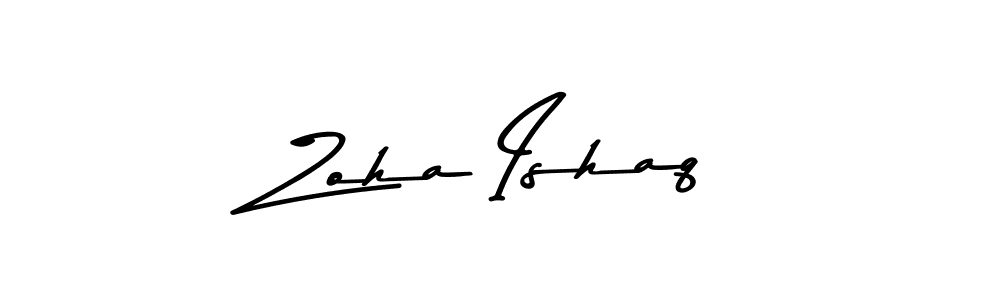 Similarly Asem Kandis PERSONAL USE is the best handwritten signature design. Signature creator online .You can use it as an online autograph creator for name Zoha Ishaq. Zoha Ishaq signature style 9 images and pictures png