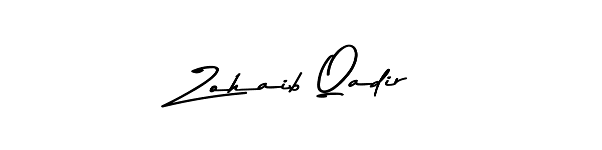 The best way (Asem Kandis PERSONAL USE) to make a short signature is to pick only two or three words in your name. The name Zohaib Qadir include a total of six letters. For converting this name. Zohaib Qadir signature style 9 images and pictures png