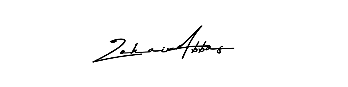 How to make Zohair Abbas signature? Asem Kandis PERSONAL USE is a professional autograph style. Create handwritten signature for Zohair Abbas name. Zohair Abbas signature style 9 images and pictures png