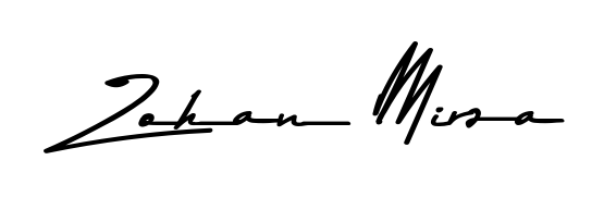 Transform the name Zohan Mirza into a signature masterpiece using Asem Kandis PERSONAL USE font. Ideal for photographers, artists, and creators looking for watermarks. Zohan Mirza signature style 9 images and pictures png