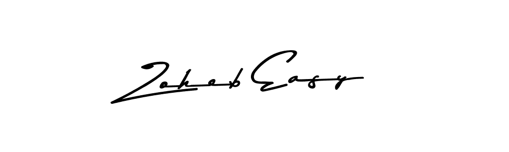if you are searching for the best signature style for your name Zoheb Easy. so please give up your signature search. here we have designed multiple signature styles  using Asem Kandis PERSONAL USE. Zoheb Easy signature style 9 images and pictures png