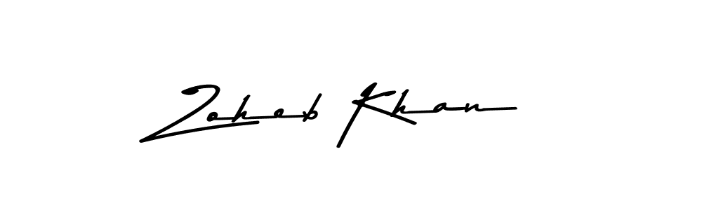 Asem Kandis PERSONAL USE is a professional signature style that is perfect for those who want to add a touch of class to their signature. It is also a great choice for those who want to make their signature more unique. Get Zoheb Khan name to fancy signature for free. Zoheb Khan signature style 9 images and pictures png