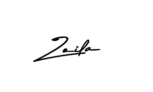 Design your own signature with our free online signature maker. With this signature software, you can create a handwritten (Asem Kandis PERSONAL USE) signature for name Zoila. Zoila signature style 9 images and pictures png