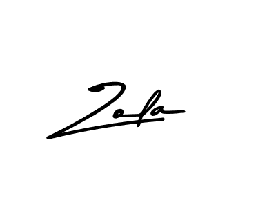 How to make Zola signature? Asem Kandis PERSONAL USE is a professional autograph style. Create handwritten signature for Zola name. Zola signature style 9 images and pictures png