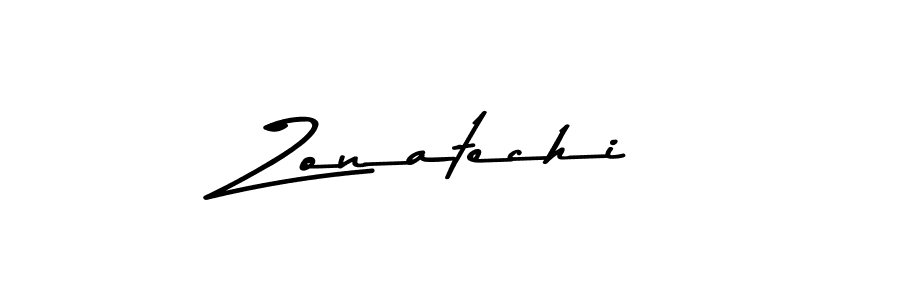 Create a beautiful signature design for name Zonatechi. With this signature (Asem Kandis PERSONAL USE) fonts, you can make a handwritten signature for free. Zonatechi signature style 9 images and pictures png