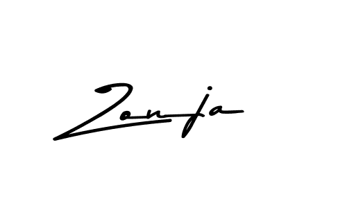 Make a short Zonja signature style. Manage your documents anywhere anytime using Asem Kandis PERSONAL USE. Create and add eSignatures, submit forms, share and send files easily. Zonja signature style 9 images and pictures png