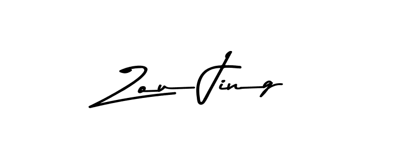 Create a beautiful signature design for name Zou Jing. With this signature (Asem Kandis PERSONAL USE) fonts, you can make a handwritten signature for free. Zou Jing signature style 9 images and pictures png