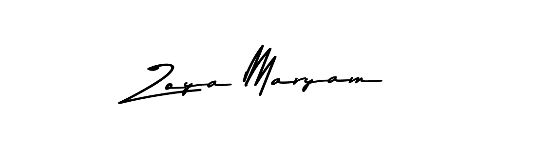 The best way (Asem Kandis PERSONAL USE) to make a short signature is to pick only two or three words in your name. The name Zoya Maryam include a total of six letters. For converting this name. Zoya Maryam signature style 9 images and pictures png