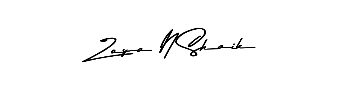 Similarly Asem Kandis PERSONAL USE is the best handwritten signature design. Signature creator online .You can use it as an online autograph creator for name Zoya N Shaik. Zoya N Shaik signature style 9 images and pictures png