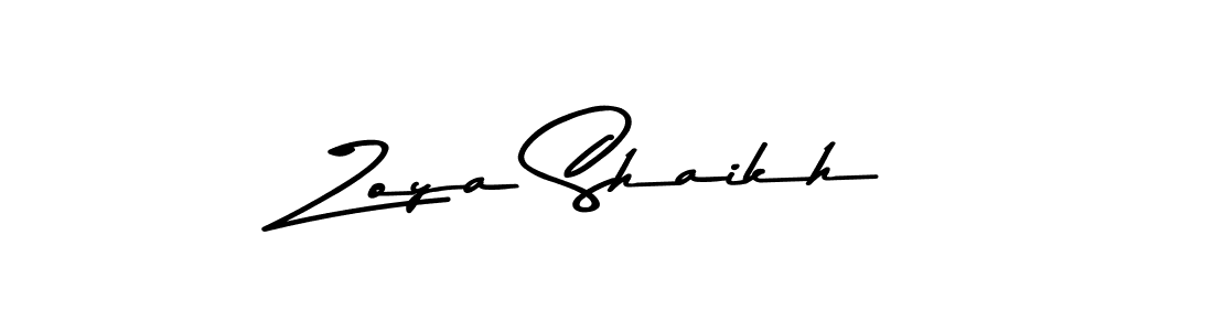 Similarly Asem Kandis PERSONAL USE is the best handwritten signature design. Signature creator online .You can use it as an online autograph creator for name Zoya Shaikh. Zoya Shaikh signature style 9 images and pictures png