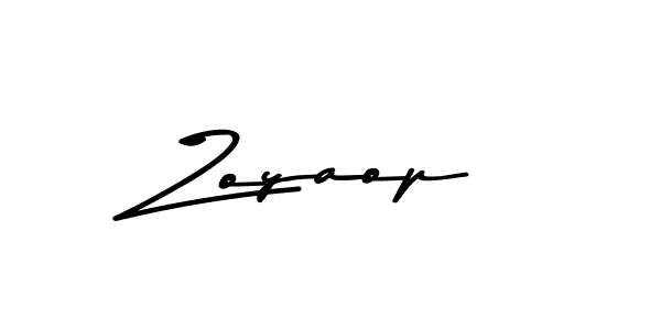 Zoyaop stylish signature style. Best Handwritten Sign (Asem Kandis PERSONAL USE) for my name. Handwritten Signature Collection Ideas for my name Zoyaop. Zoyaop signature style 9 images and pictures png