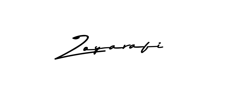 Make a beautiful signature design for name Zoyarafi. With this signature (Asem Kandis PERSONAL USE) style, you can create a handwritten signature for free. Zoyarafi signature style 9 images and pictures png