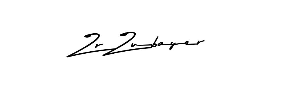 Use a signature maker to create a handwritten signature online. With this signature software, you can design (Asem Kandis PERSONAL USE) your own signature for name Zr Zubayer. Zr Zubayer signature style 9 images and pictures png