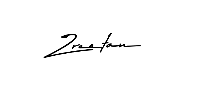 How to make Zrcetan signature? Asem Kandis PERSONAL USE is a professional autograph style. Create handwritten signature for Zrcetan name. Zrcetan signature style 9 images and pictures png
