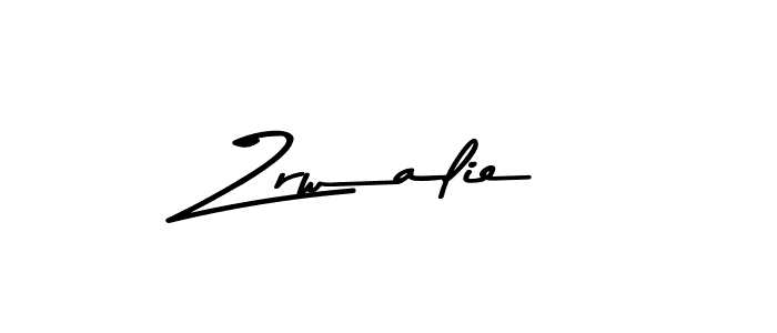 How to Draw Zrwalie signature style? Asem Kandis PERSONAL USE is a latest design signature styles for name Zrwalie. Zrwalie signature style 9 images and pictures png