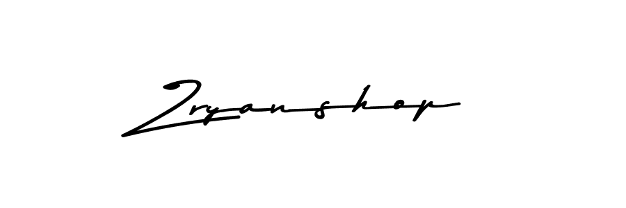 Make a beautiful signature design for name Zryanshop. Use this online signature maker to create a handwritten signature for free. Zryanshop signature style 9 images and pictures png