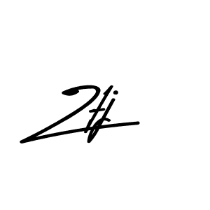 How to make Ztj signature? Asem Kandis PERSONAL USE is a professional autograph style. Create handwritten signature for Ztj name. Ztj signature style 9 images and pictures png