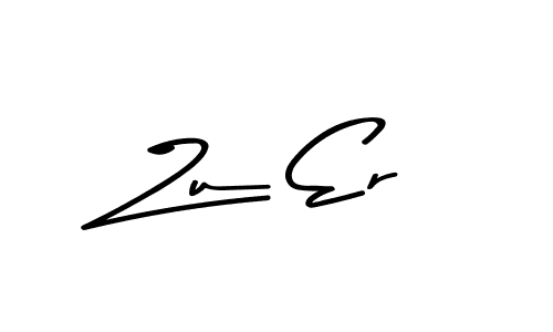 Design your own signature with our free online signature maker. With this signature software, you can create a handwritten (Asem Kandis PERSONAL USE) signature for name Zu Er. Zu Er signature style 9 images and pictures png