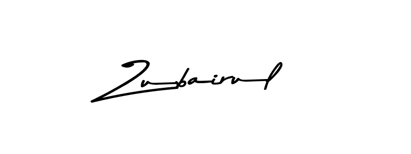 Use a signature maker to create a handwritten signature online. With this signature software, you can design (Asem Kandis PERSONAL USE) your own signature for name Zubairul. Zubairul signature style 9 images and pictures png