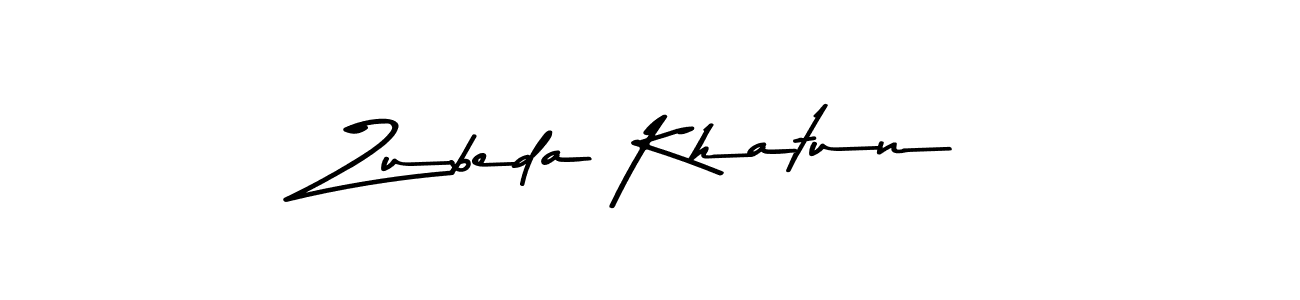 Similarly Asem Kandis PERSONAL USE is the best handwritten signature design. Signature creator online .You can use it as an online autograph creator for name Zubeda Khatun. Zubeda Khatun signature style 9 images and pictures png