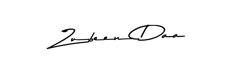 Use a signature maker to create a handwritten signature online. With this signature software, you can design (Asem Kandis PERSONAL USE) your own signature for name Zubeen Daa. Zubeen Daa signature style 9 images and pictures png